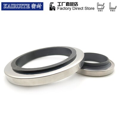 PTFE不锈钢四氟油封轴径105/110/115/120*135.5/140/150*10/12/14