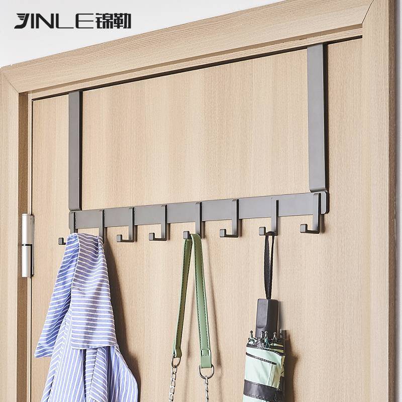 【天猫正品】门后挂钩无痕卧室浴室房门墙上衣服挂架壁挂衣帽钩子