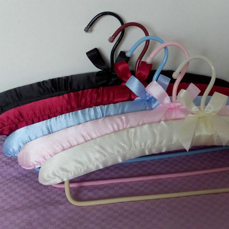 【天猫正品】布艺衣架海绵包布无痕防滑衣挂衣撑裤架裙夹婚纱衣服