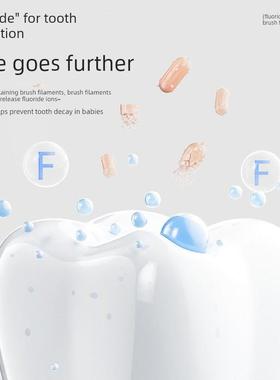 韩国儿童牙刷3到6岁软毛6到12岁以上换牙期宝宝婴儿护齿牙刷含氟