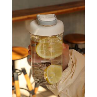 tritan摇摇杯蛋白质粉健身运动水杯男便携式奶昔女士学生塑料杯子