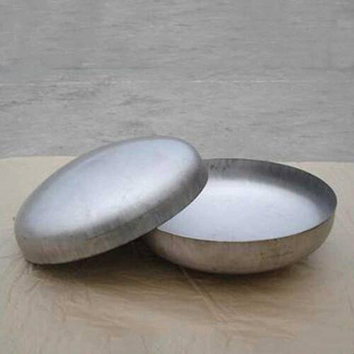 10mm厚304封头不锈钢管帽焊接堵头堵盖管子盖椭圆形蝶形加厚闷头