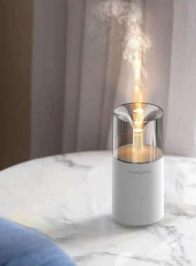 Candlelight | 便携式自然雾化香氛加湿器 烛光氛围夜灯 2in1设计