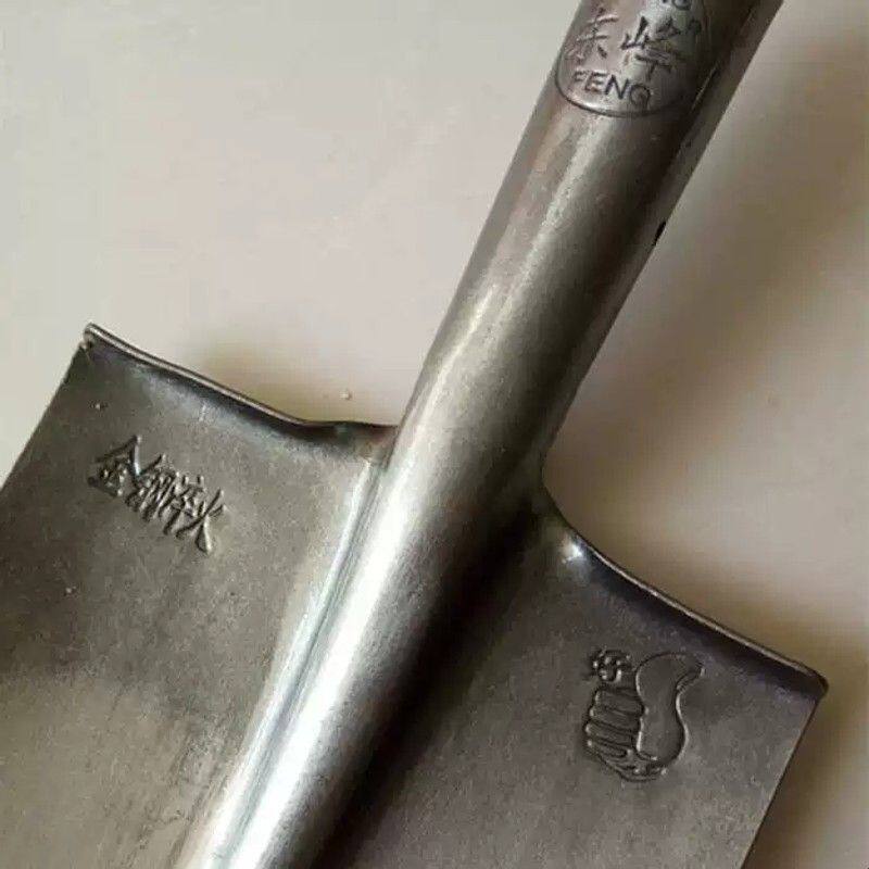 尖锹全钢淬火尖头铁锹小号圆头锨家用锹铁锨农用锨挖树锅炉铲铁锨