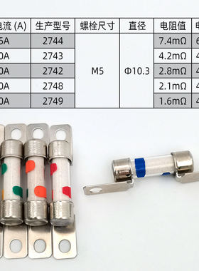 EVFG15A/20A/30A/40A/50A450V精工PEC新能源汽车保险丝熔断器
