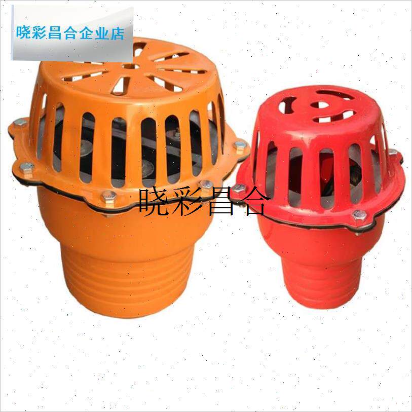 抽水机进水管龙头农用灌溉水泵笼头底阀简易多功能X吸水泵底部配l