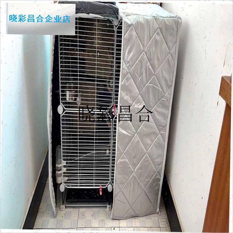 狗笼笼衣防护罩宠物罩子狗窝猫笼子加H厚外罩防风保暖狗笼子防雨l
