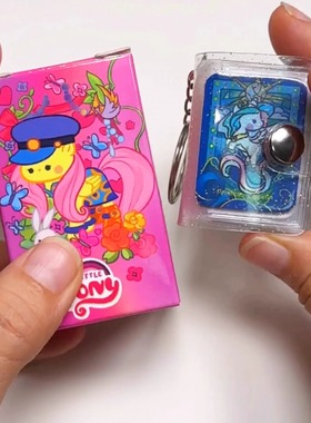 团团Tuan手绘小卡小马自印哪吒可爱小卡diy手工素材包卡册迷你卡