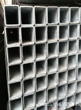 武汉镀锌方管天津友发Q235B热镀锌矩管幕墙方管大棚管 厂价