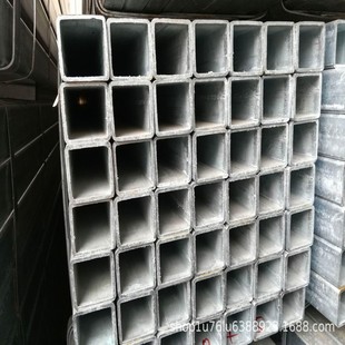 武汉镀锌方管天津友发Q235B热镀锌矩管幕墙方管大棚管 厂价