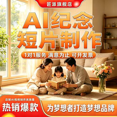 AI纪念短片制作企业周年告白