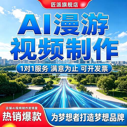 AI漫游3D全景宣传短视频制作