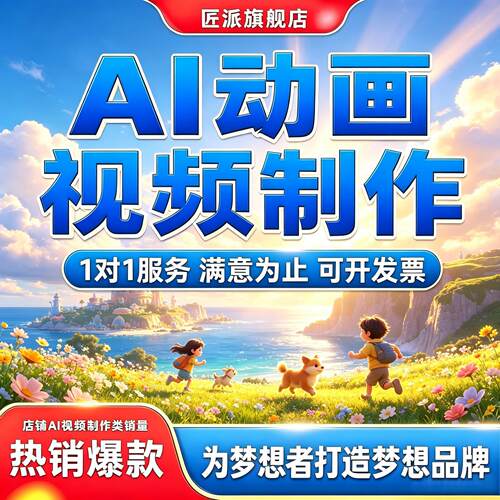 AI动画宣传片影视广告定制