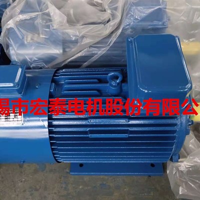 无锡宏泰YZP160M1-6-6.3KW铜线起重冶金用变频调速三相异步电动机