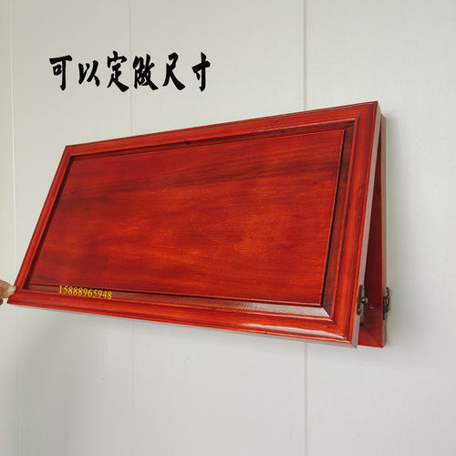 定制做新中式实木电表箱装饰画配电箱遮挡箱多媒体强弱表盒壁挂画