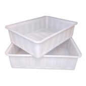 加厚牛筋塑料水箱长方形大容量水产养殖养鱼盆养龟槽储水桶周转箱