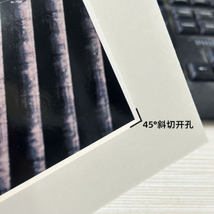 摄影作品相框4mm加厚摄影作品照片装裱画框博物馆级无酸卡纸收