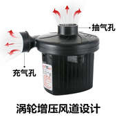 婴儿游泳圈充气床充气水池抽气泵 家用电动充气泵 欧富牌JY 017