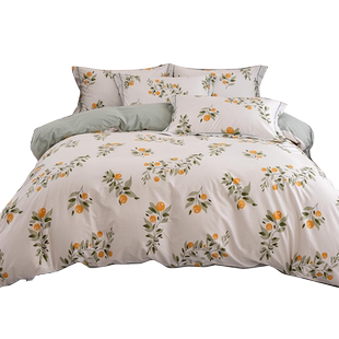 民光全棉纯棉被单被套单件1.5m1.8米单套被罩双人学生宿舍被套