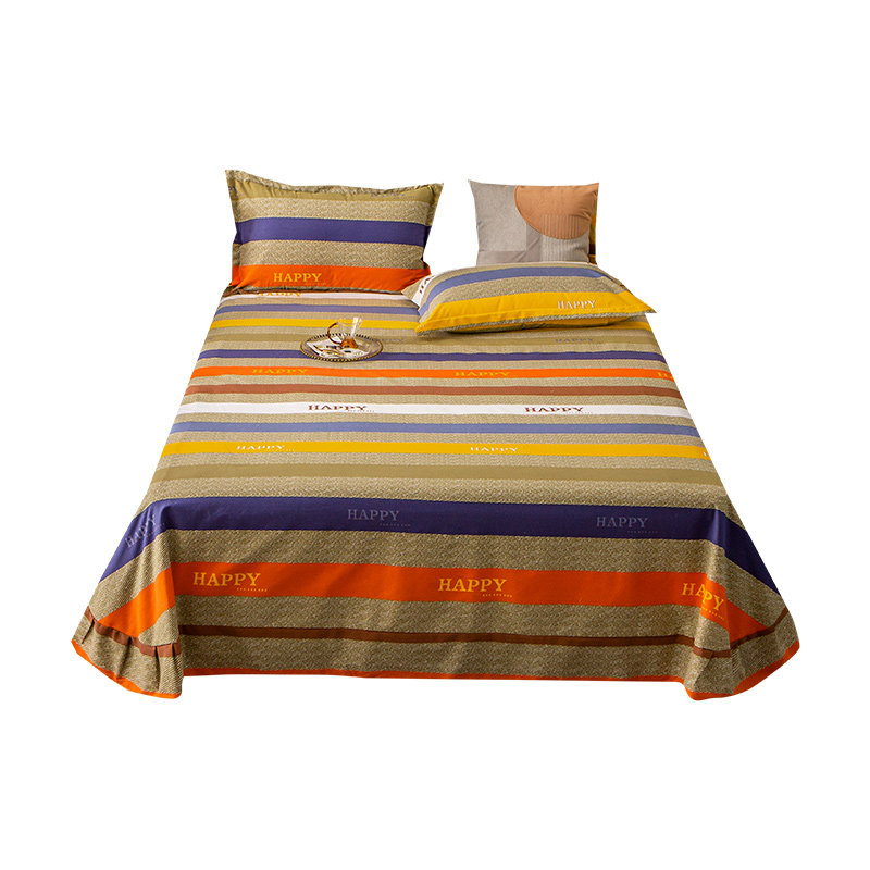 纯棉磨毛床单单件1.2/1.5/1.8/2m床品春秋加厚单双人全棉布被单子