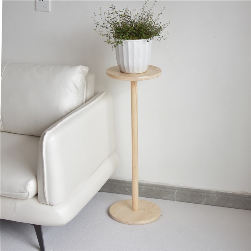 花架实木落地室内简约原木风置物架北欧阳台花盆架子置物架