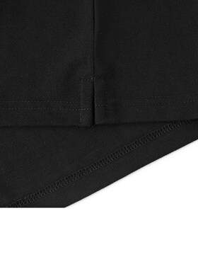 2023新款奔驰黑色T恤男女士夏季短袖POLO衫汽车4S店服务顾问工装