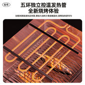 锦十邦937壁挂式 电热面火炉烤鱼烤肉烧烤炉晒炉西式 披萨商用烤箱