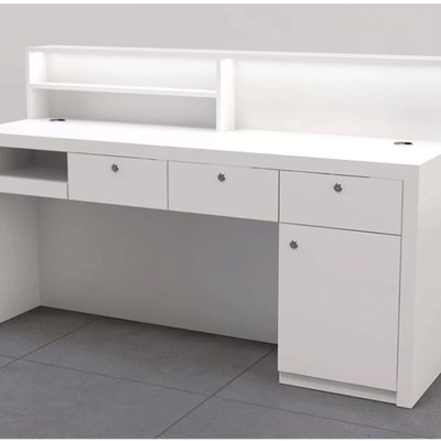 新款手机维修台收银台接待前台木质定做受理前台电信营业厅受理台