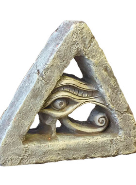 澳洛瑞斯古埃及纪念品荷鲁斯之眼办公室招财酒吧创意装饰摆件礼品