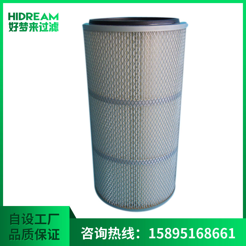 工业除尘抛丸机专用过滤器3566内外网高精度大过滤面积滤筒滤芯