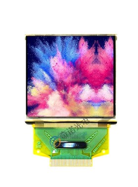 1.5寸aOLED彩色显示屏UG-2828GDEDF11驱动IC: SSD1351真彩低功耗