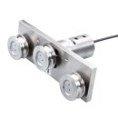 置 1t缆L绳纤维电线金属丝测力装 丽景TK三滚轮式 张力传感器100kg