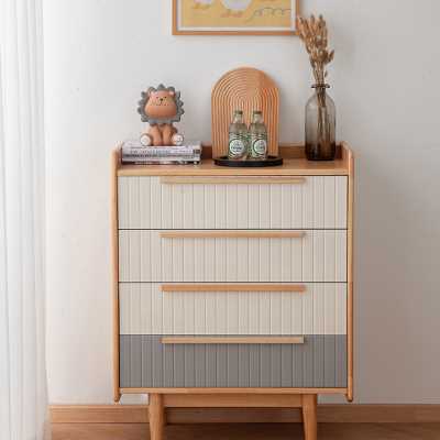 日式斗柜卧室斗柜置物五斗柜收纳柜实木抽屉柜立柜靠墙抽屉木质o