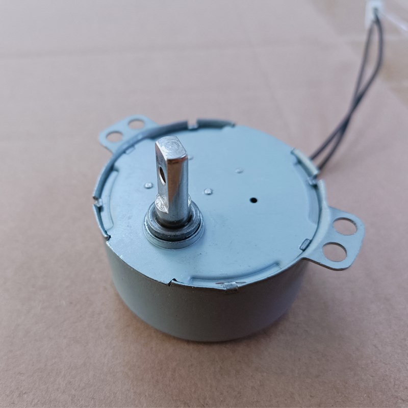 理发店转灯配件小马达电机扁轴220V4w50r/min挂墙小转灯通用转子