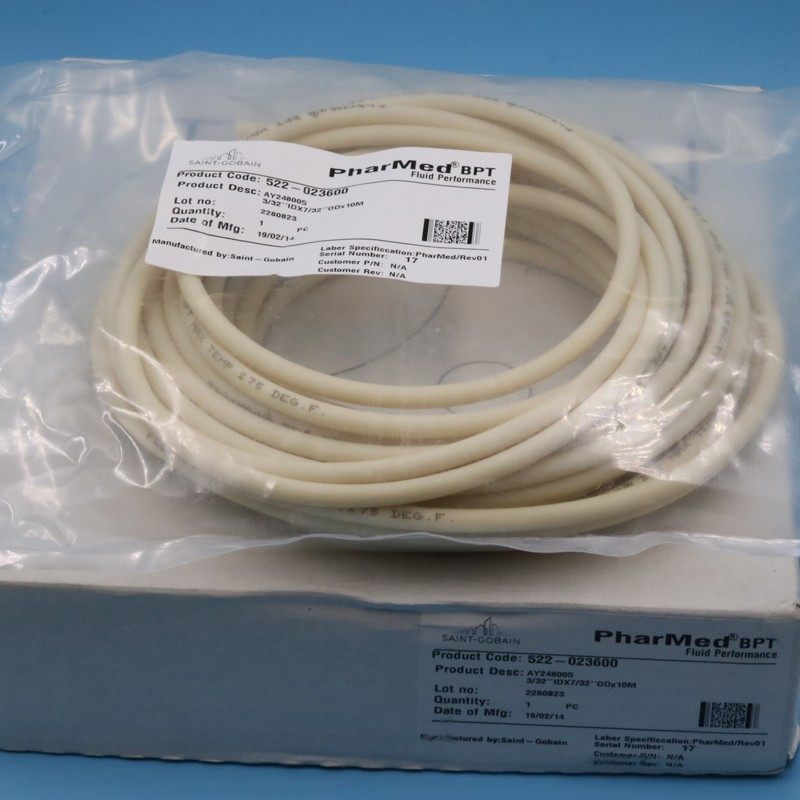 进口圣戈班蠕动泵Pharmed BPT橡胶软管耐酸碱耐腐蚀泵管连接管