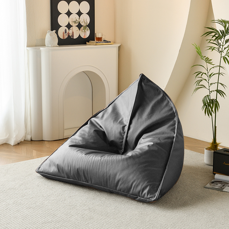 科技布懒人沙发豆袋榻榻米可躺可睡卧室阳台EPP超大号单人休闲椅