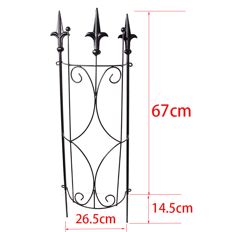 半圆爬藤架 柱子 路灯杆 落水管遮挡爬藤架 撑花支架立体花支撑架