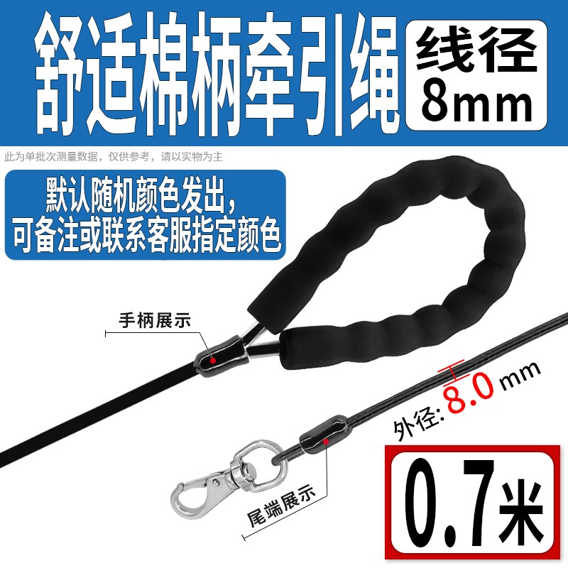 多功能宠物绳大型中小型遛狗训练绳防暴冲P牵引绳随行加长P绳