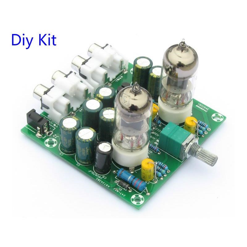 发烧6J1电子管前m级放大器胆机耳放前级胆缓冲效果器diy套件成