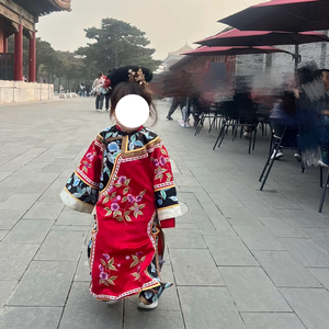 儿童服装新中式2026宫廷满族清朝妃子装女童古装公主小格格演出服