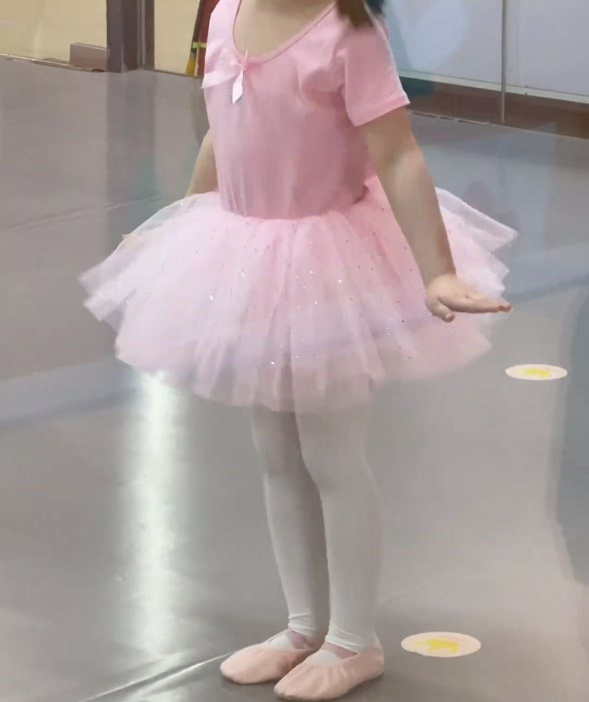 儿童舞蹈服女童芭蕾舞公主裙夏季短袖练功服女孩中国舞服跳舞衣服