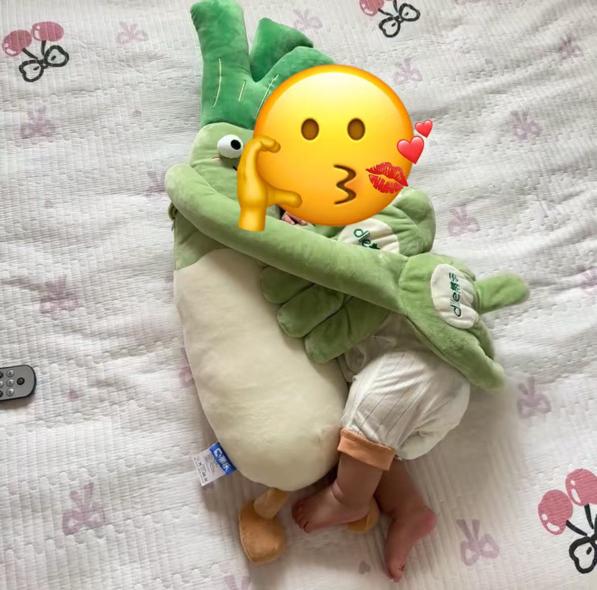 葱姨哄娃神器宝宝拍拍手掌搂睡大葱拍打哄睡陪娃入睡婴儿枕头