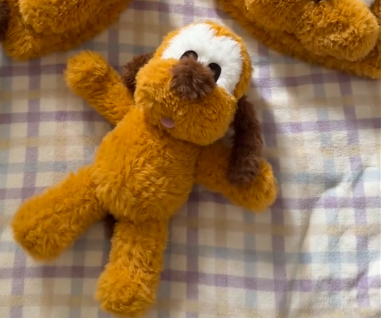 毛绒公仔生日礼物抱枕可爱送女朋友布鲁托黄狗毛绒玩偶新款2025