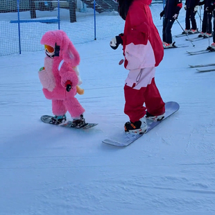 粉色系可爱毛绒外套2025新款兔子女孩毛衣女童毛绒套装冬季棉服