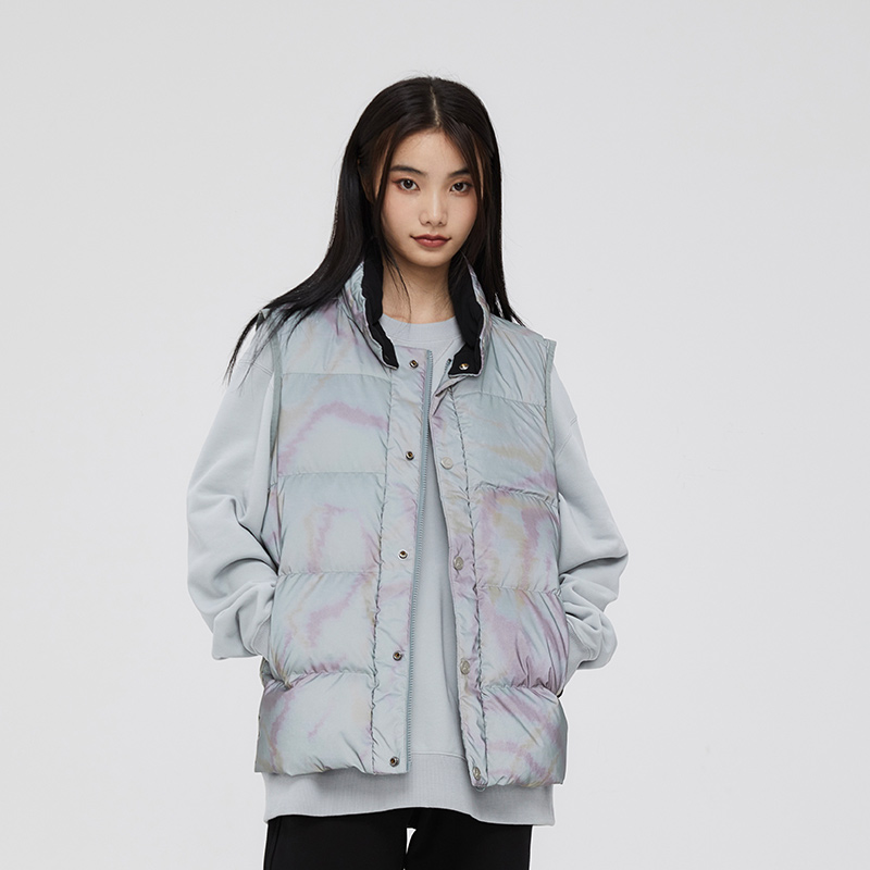 Fun潮牌羽绒服马甲情侣装