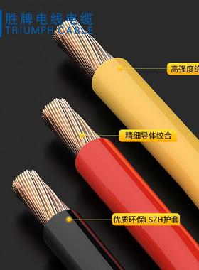 工厂供应H07Z-K低烟无卤绝缘电线-40~80℃连接电灯设备品质可靠