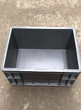 东莞塑料物流箱 蓝色灰色标准EU箱 工厂