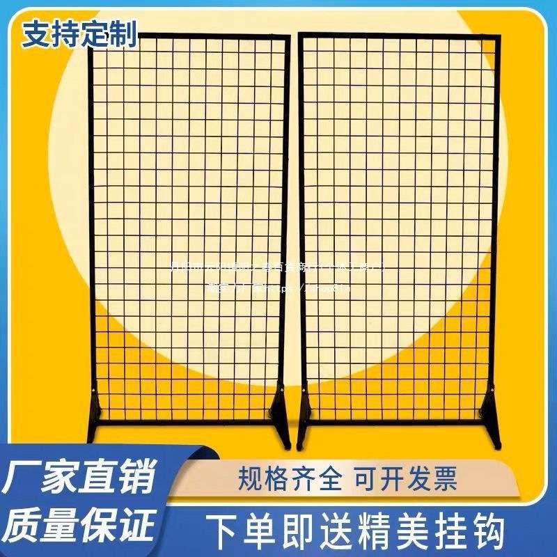 货架铁网格网架铁丝网展示网格幼儿园作品置物架收纳网格挂垒德株