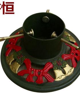 厂家yh09524双铃圣诞树铁艺底座铸铁工艺品 多款任选