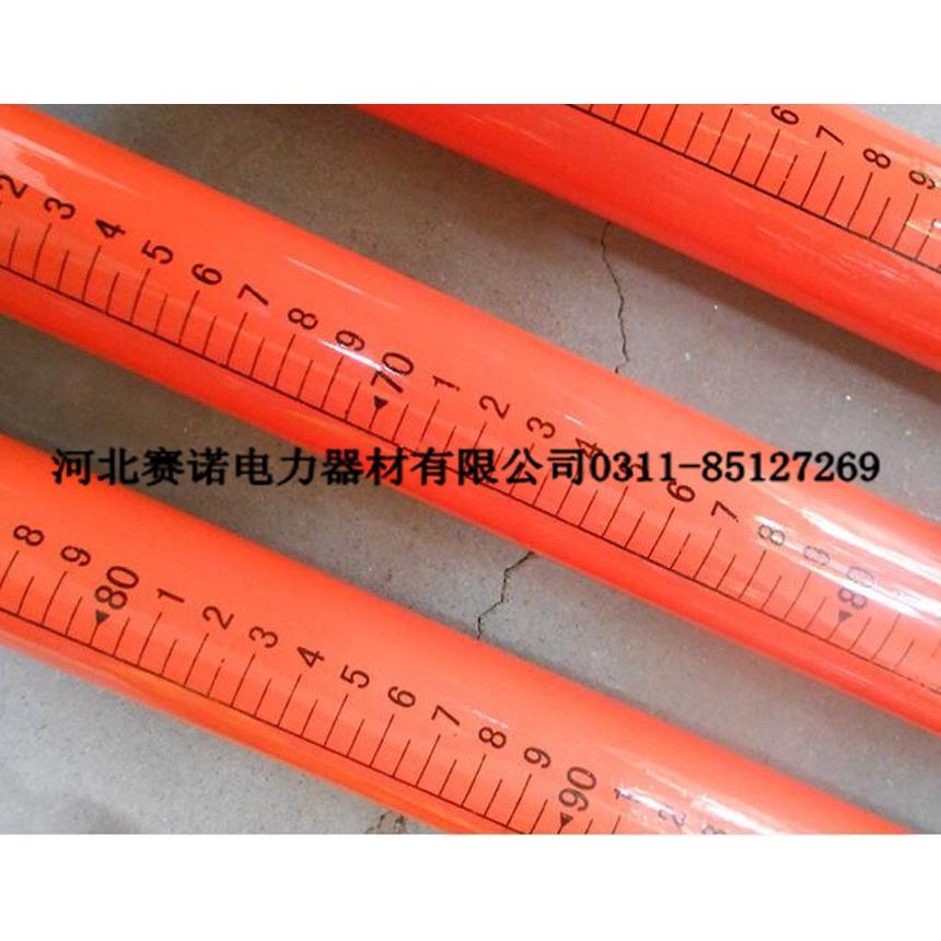 10kv线路用测高尺绝缘标高尺10米12米15米18m绝缘测高杆殿力牌